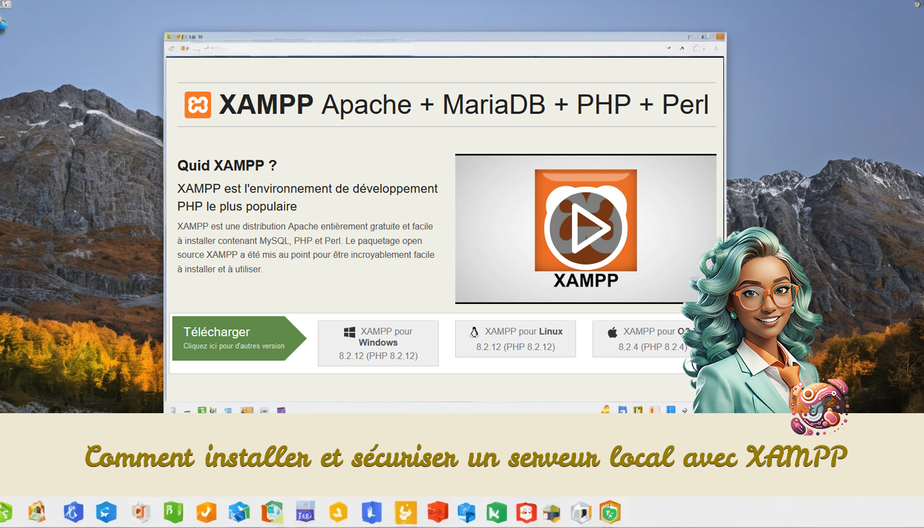 Comment-installer-et-sécuriser-un-serveur-local-avec-XAMPP