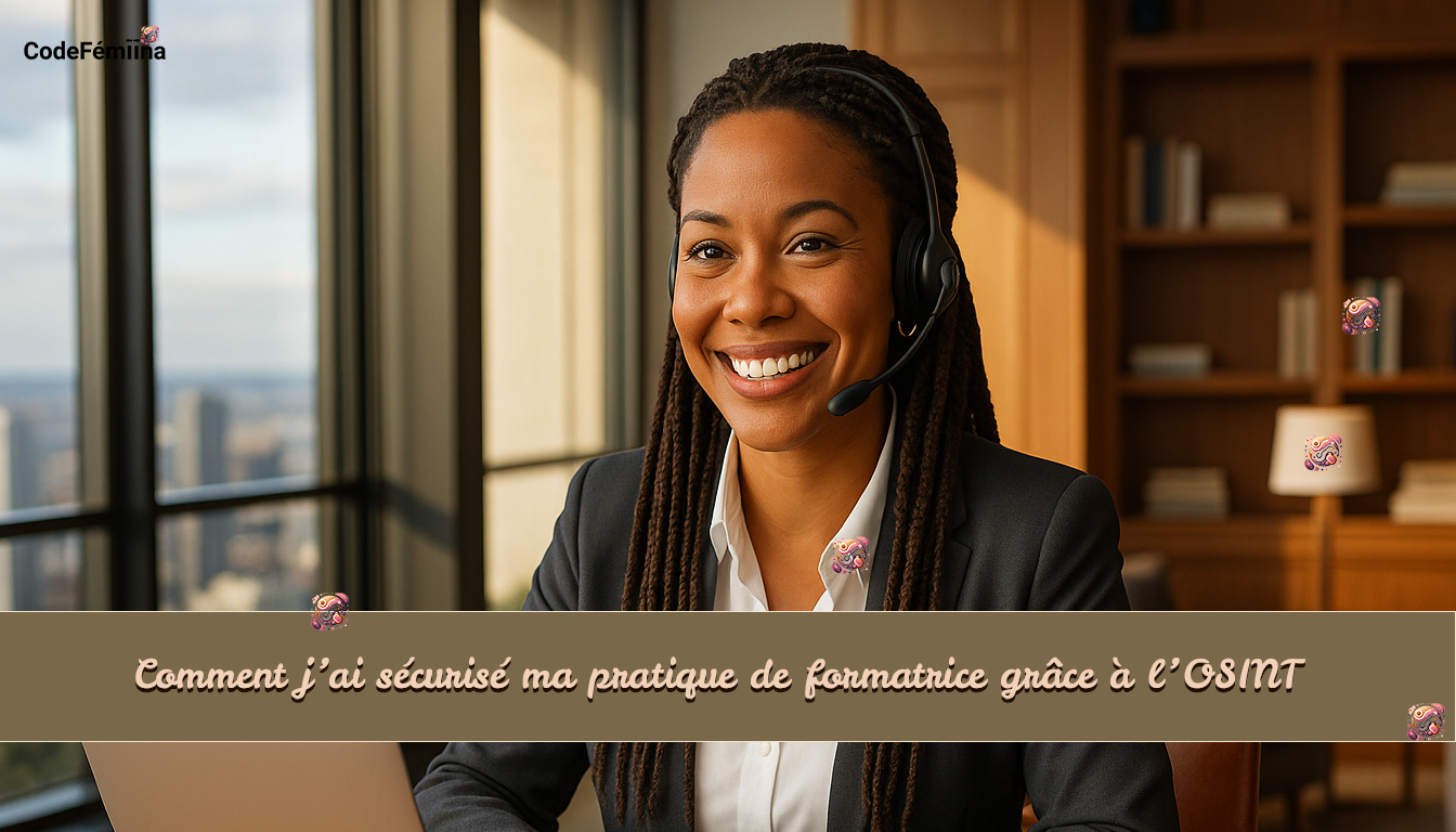 Comment j’ai sécurisé ma pratique de formatrices grâce à l’OSINT