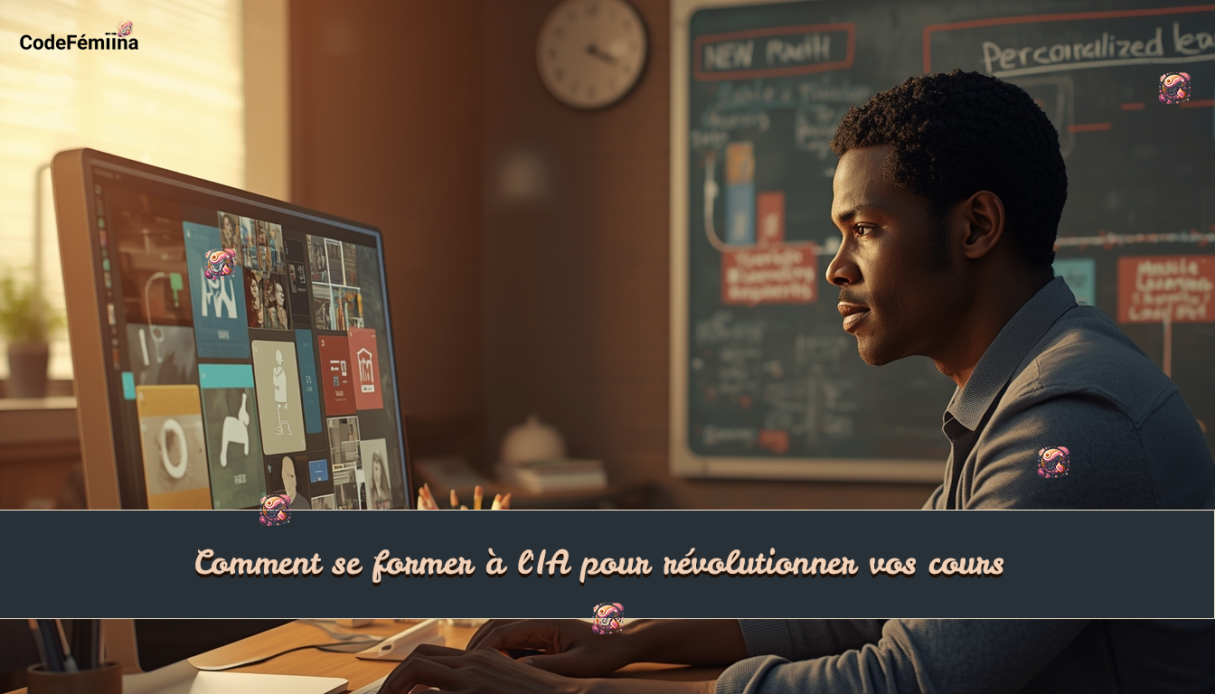 Comment se former à l'IA pour révolutionner vos cours