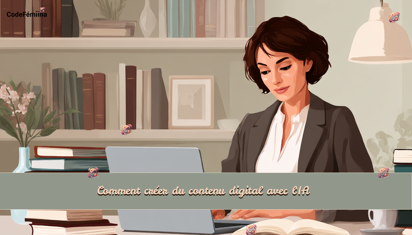 Comment créer du contenu digital avec l'IA