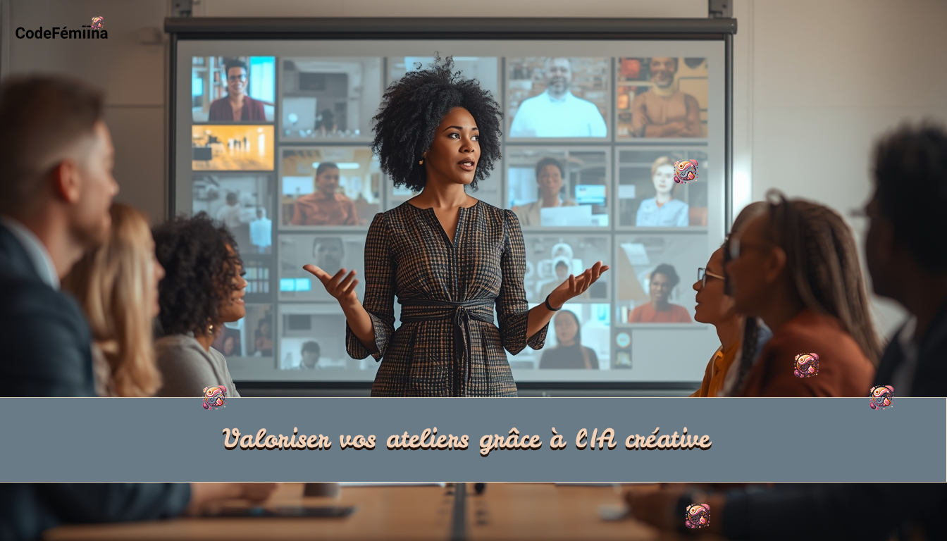 Valoriser vos ateliers grâce à l'IA créative