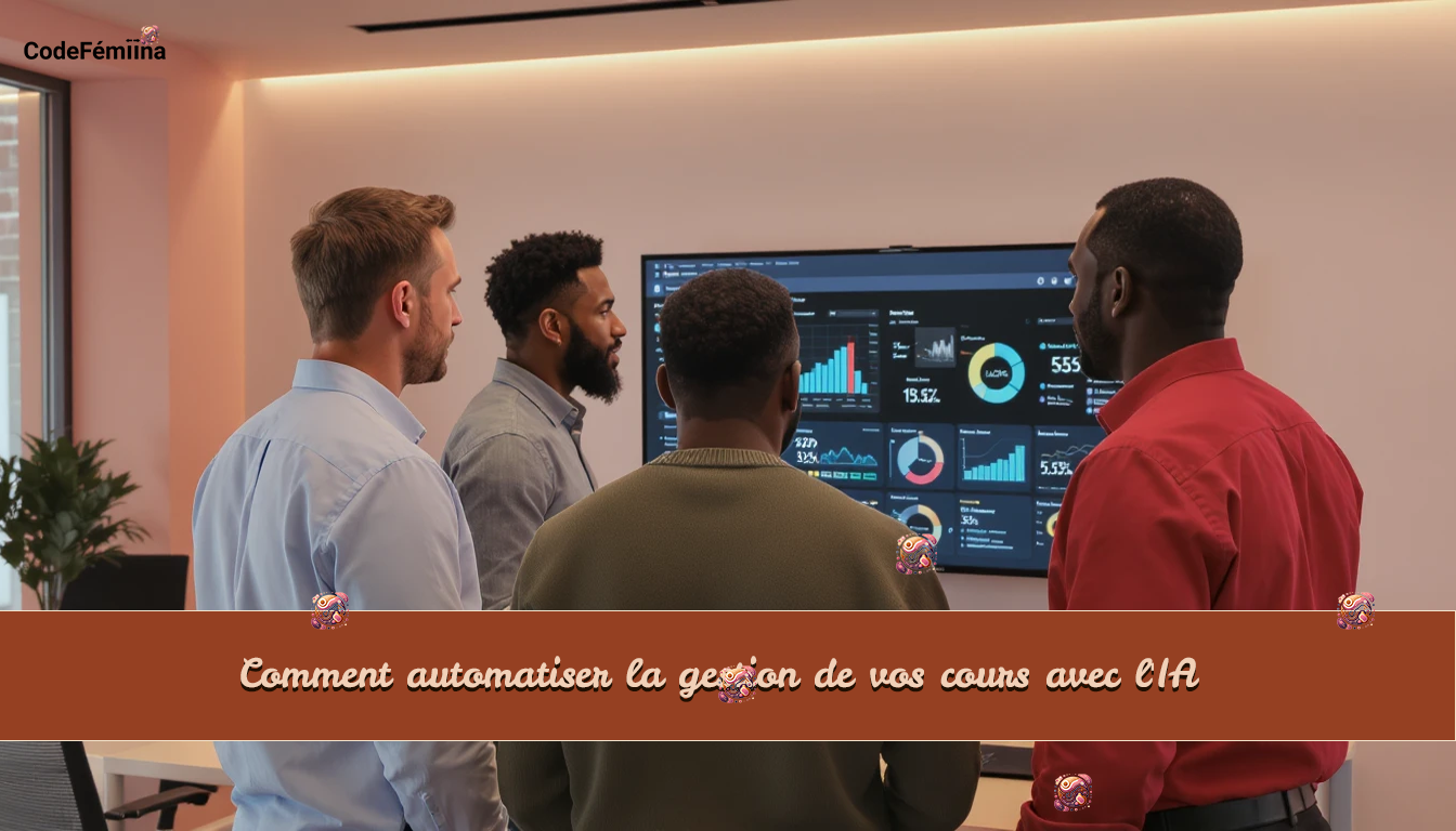 Comment automatiser la gestion de vos cours avec l'IA