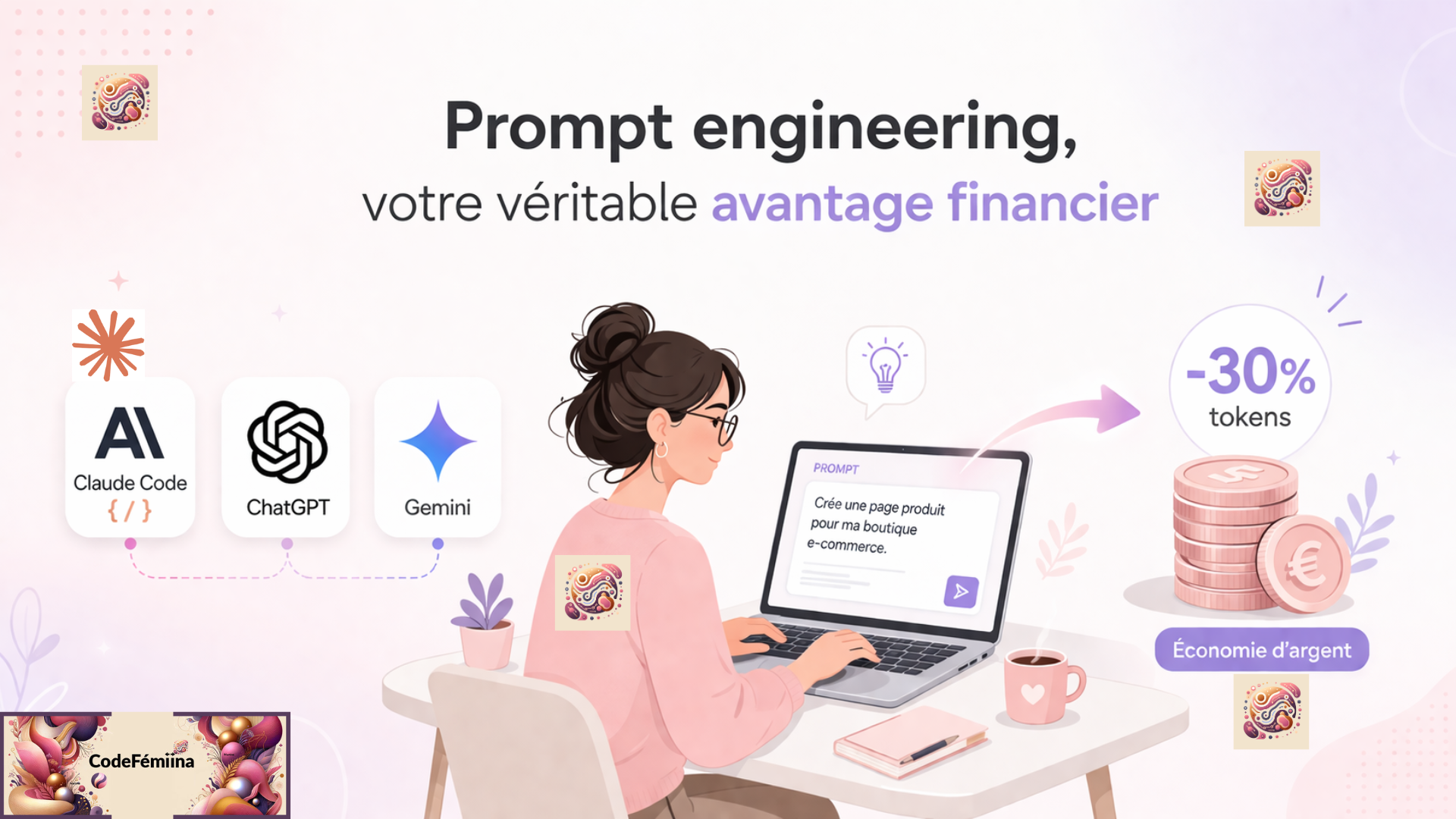 Prompt engineering, votre véritable avantage financier